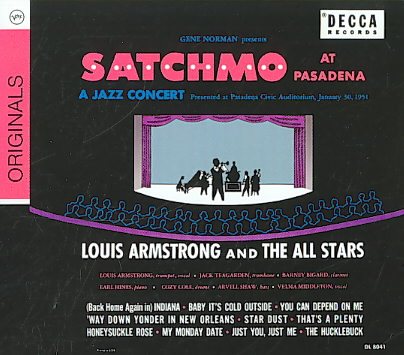 Satchmo At Pasadena cover