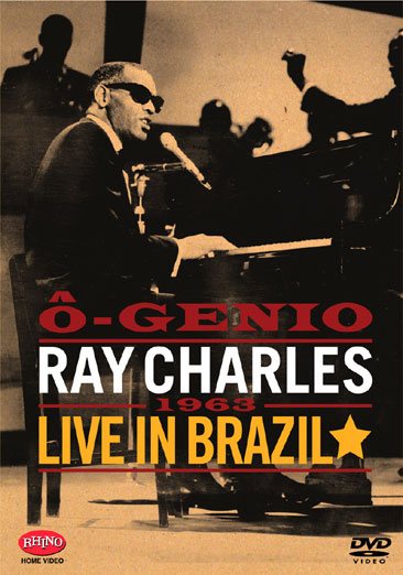 Ray Charles - O Genio - Live in Brazil 1963 cover