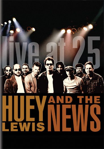 Huey Lewis & The News - Live at 25 cover