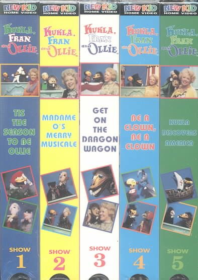 Kukla, Fran, & Ollie: Premiere Collector's Edition (Box Set) [VHS] cover