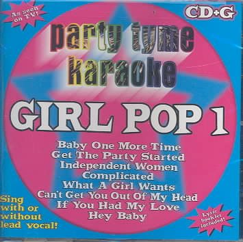Party Tyme Karaoke: Girl Pop 1 cover