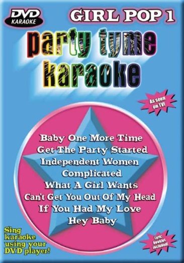 Party Tyme Karaoke: Girl Pop, Vol. 1 cover