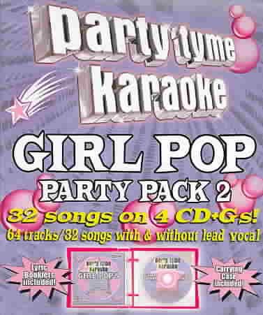 Party Tyme Karaoke - Girl Pop Party Pack 2 (32+32-song Party Pack) [4 CD]