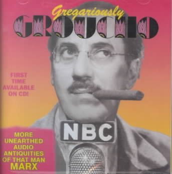 Gregariously Groucho cover