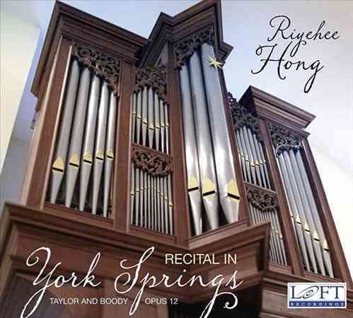 Recital in York Springs cover
