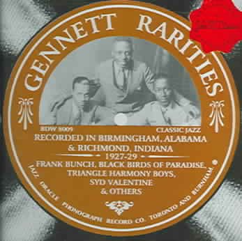 Gennett Ratities / Various cover