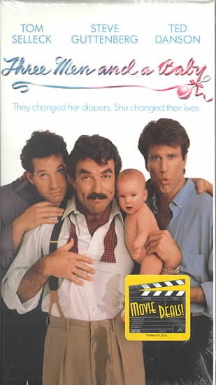 Three Men and a Baby [VHS] cover