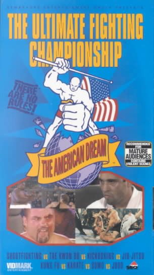 Ultimate Fighting Championship 3: The American Dream [VHS] cover