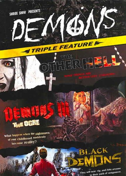 Demons Triple Feature: The Other Hell/Demons III: The Ogre/Black Demons cover