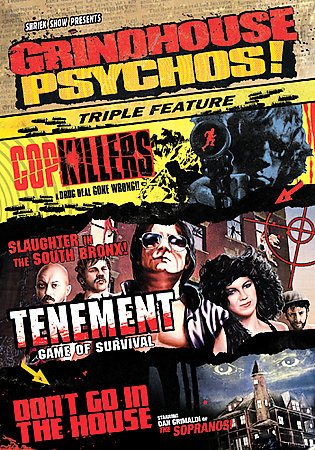 Grindhouse Psychos! (Triple Feature) [DVD] cover