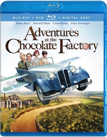 Adventures at the Chocolate Factory [Blu-ray] cover
