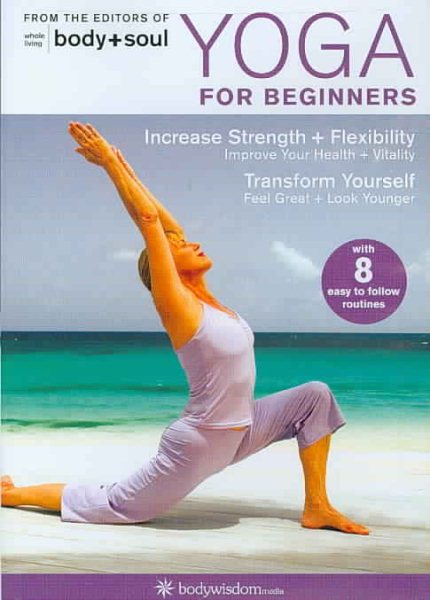 Yoga for Beginners DVD: 8 Yoga Video Routines for Beginners. Includes  Gentle Yoga Workouts  to Increase Strength & Flexibility cover