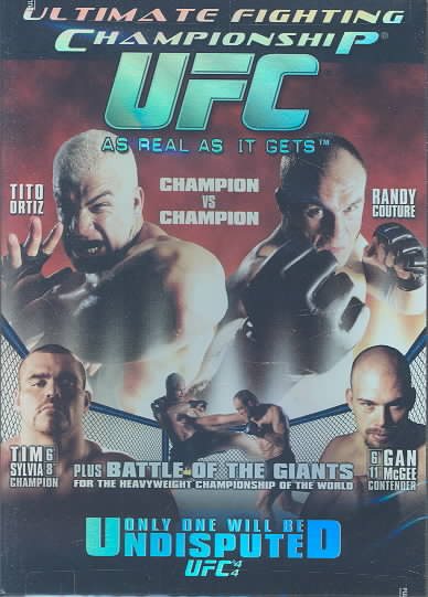 Ultimate Fighting Championship, Vol. 44: Undisputed cover