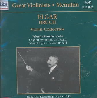 Elgar / Bruch: Violin Concertos cover