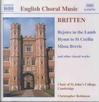 English Choral Music cover