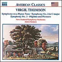 Virgil Thomson: Symphony No 1-3 cover