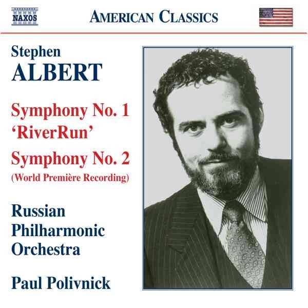 Albert: Symphony No. 1 "RiverRun" / Symphony No. 2 cover