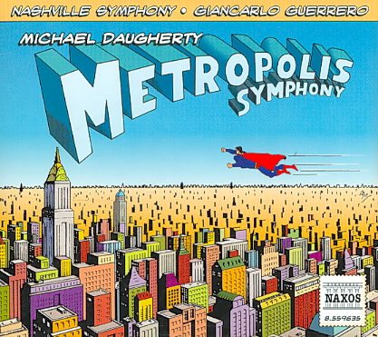 Daugherty: Metropolis Symphony cover