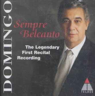 Sempre Belcanto: The Legendary First Recital Recording cover