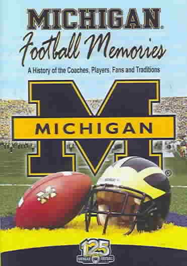 NCAA Michigan Wolverines Football Memories DVD cover