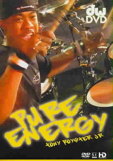 The Drum Channel Pure Energy: Tony Royster Jr. Dvd cover