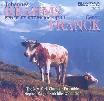 BRAHMS:SERENADE/FRANCK PIECES BREVES cover