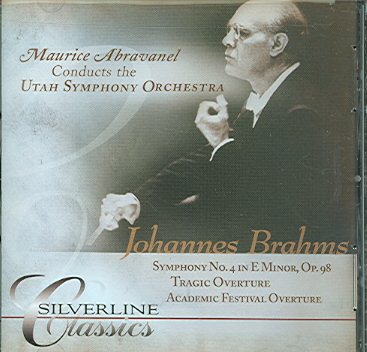 Brahms: Symphony No. 4/ Tragic Overture /Academic Festival Overture cover