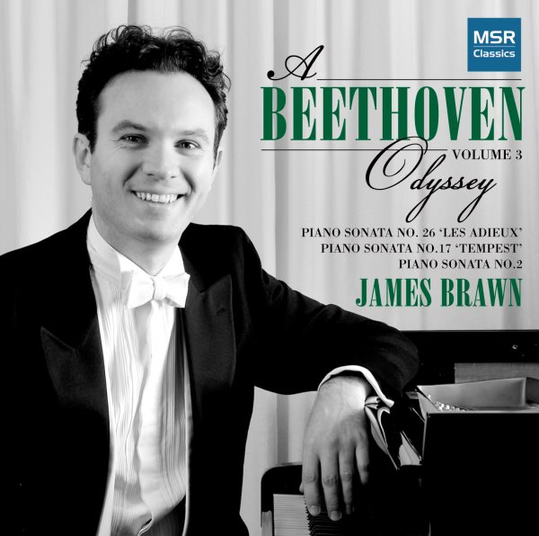 A Beethoven Odyssey - Volume 3: Piano Sonata No.2; Piano Sonata No.17 The Tempest; Piano Sonata No.26 Les Adieux cover