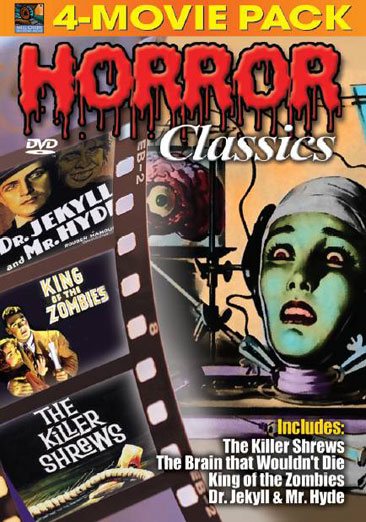 Horror Classics 4 Movie Pack Vol. 1 cover