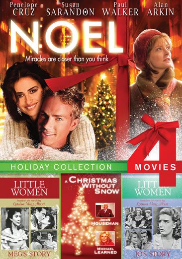 Noel/Christmas Without Snow/Little Women Meg's Story/Little Women Jo's Story (4 Pack) cover