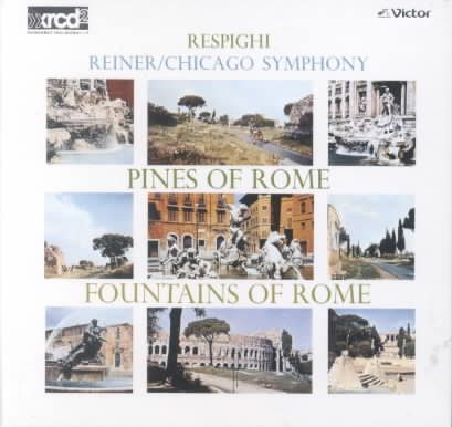 Respighi: Pines of Rome, Fountains of Rome cover