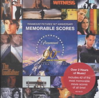 MEMORABLE SCORES - Paramount Pictures 90th Anniversary cover