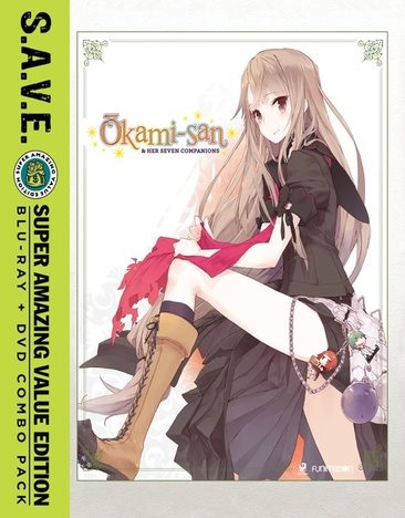 Okami-san and Her Seven Companions: Complete Collection (Limited Edition Blu-ray/DVD Combo) cover
