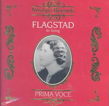 Flagstad in Song cover