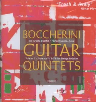 Boccherini: Guitar Quintets, Vol. 3 cover