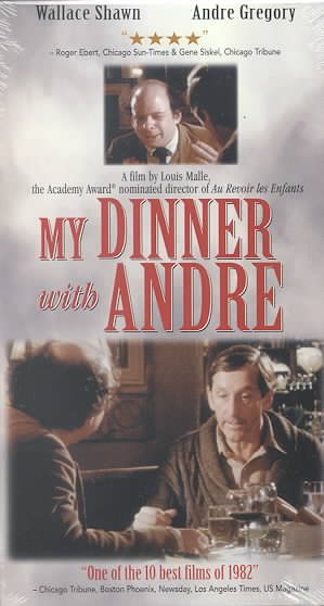 My Dinner with Andre [VHS] cover