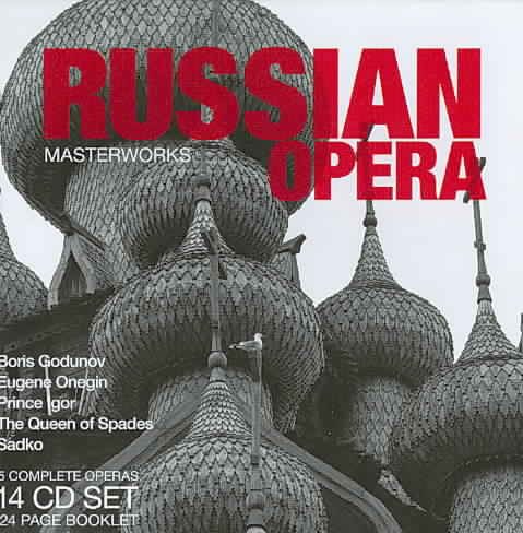 Russian Opera: Boris Godunov / Eugene Onegin / Prince Igor / Queen of Spades / Sadko cover