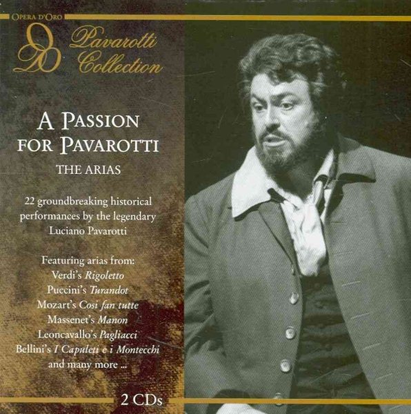Passion for Pavarotti: The Arias cover