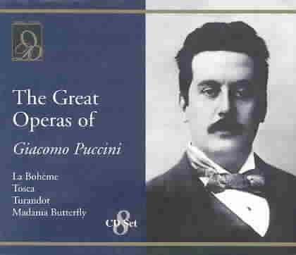 Great Operas of Giacomo Puccini cover