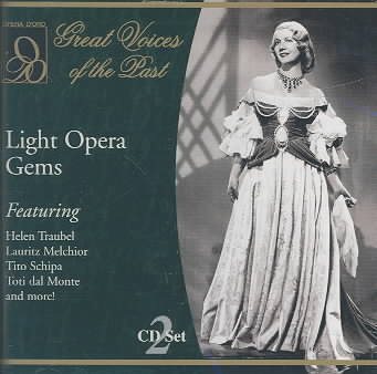 Great Voices of the Past: Light Opera Gems cover