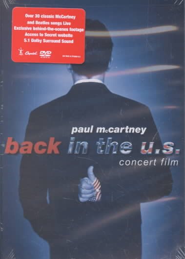 Paul McCartney: Back in the U.S. - Live 2002 Concert Film [DVD]