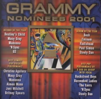 2001 Grammy Pop Nominees cover