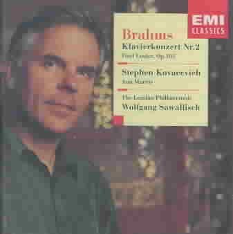 Brahms: Piano Concerto 2 & Five Songs, Op. 105 cover
