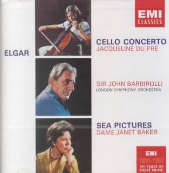 Elgar: Cello Concerto; Sea Pictures cover