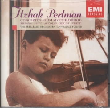 Concertos From My Childhood / Perlman, Foster cover