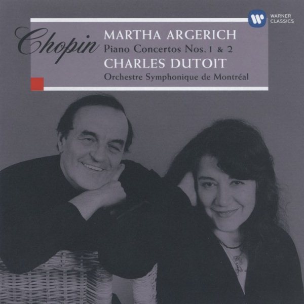 Chopin: Piano Concertos Nos. 1 & 2 / Dutoit, Argerich cover