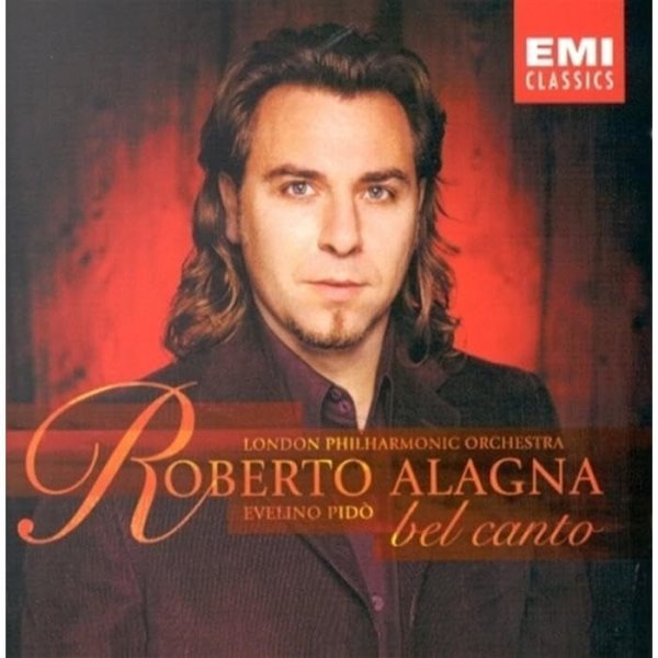 Bel Canto: Arias by Bellini & Donizetti; Roberto Alagna cover