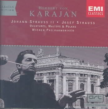 Karajan Conducts Johann Strauss: Karajan Edition cover
