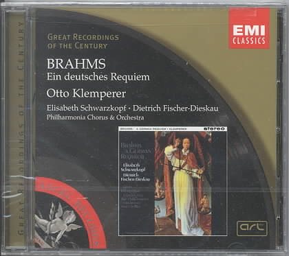 Brahms: Ein Deutsches Requiem (Great Recordings of the Century) cover