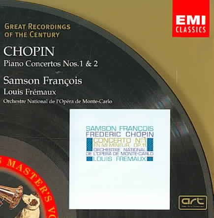 Chopin: Pno Ctos Nos 1 & 2 cover